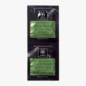 Apivita Mascarilla Facial Arcilla Verde 8ml