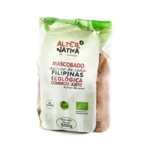 Azúcar de caña mascobado Filipinas 500g. Alternativa3