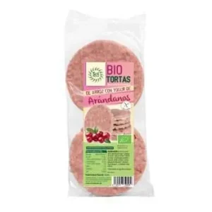 Tortas de Arroz Yogur y Arándano Bio Sol Natural, 100 gr