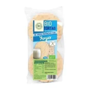 Tortas de Arroz Bañadas con Yogur Natural Bio Sol Natural, 100 gr