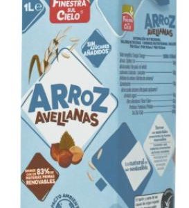 BEBIDA DE ARROZ CON AVELLANAS BIO 1L