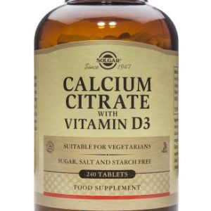 CITRATO CALCIO  CON VITAMINA D3 240 COM