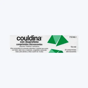 Couldina Con Ibuprofeno 400 Mg/2 Mg/7,5 Mg 20 Comprimidos Efervescentes