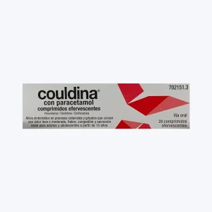 Couldina Con Paracetamol 650 Mg/4 Mg/10 Mg 20 Comprimidos Efervescentes