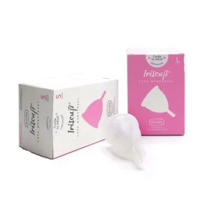 Copa menstrual Iriscup Color Rosa Talla L