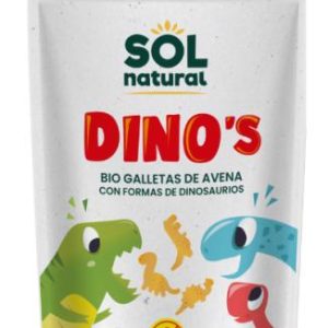 DINO´S GALLETAS DE AVENA Y FRUTA BIO 90GR
