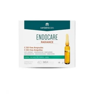 ENDOCARE RADIANCE C OIL-FREE PIEL NORMAL GRASA 10 AMPOLLAS