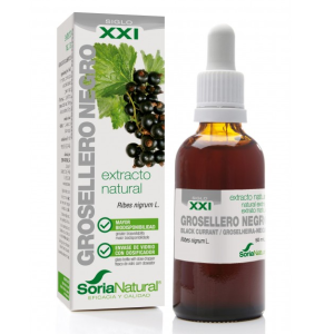 Extracto de Grosellero Negro Fórmula XXI, 50ml. Soria Natural