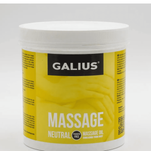 GALIUS aceite de masaje solido neutro (100ml, 500ml o 1lt)