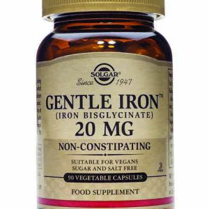 HIERRO GENTLE® 20mg. 90 Cápsulas Vegetales.