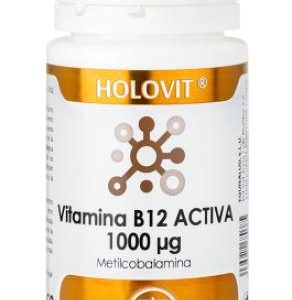 Holovit Vitamina B12 Activa 1000 µg 50 cápsulas