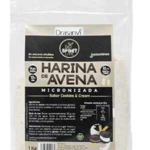Harina de Avena micronizada Sabor Cookies&Cream 1KG
