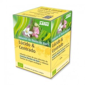 INFUSION FLORES DE BACH LUCIDO Y CENTRADO ECO 15 BOLSAS