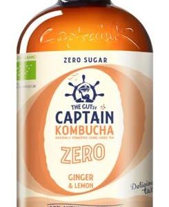 KOMBUCHA ZERO 400ML GINGER & LEMON
