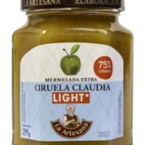 MERMELADA CIRUELA LIGHT CON FRUCTOSA 295GR