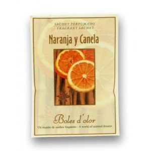 Mini Sachet Perfumado Naranja Y Canela Boles D´olor.