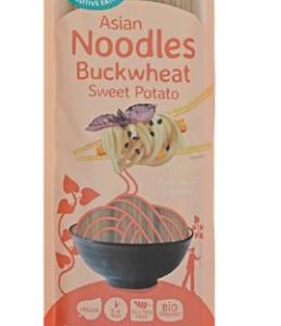 NOODLES FIDEOS TRIGO SARRACENO Y BONIATO S/G VEGAN BIO 250 GR