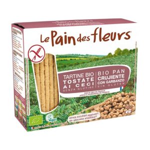 PAN DE FLORES CON GARBANZOS SIN GLUTEN BIO, 150 G