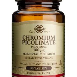 PICOLINATO DE CROMO 100mcg. 90 Comprimidos.