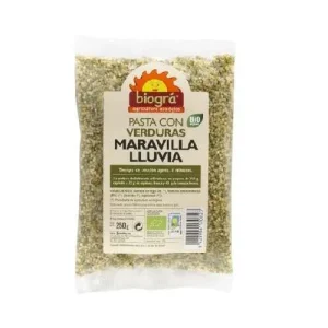 Pasta con Verduras Maravilla Lluvia Bio Biográ, 250 gr