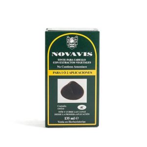 TINTE VEGETAL 4C CASTAÑO CENIZA, 130 ml