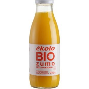 ZUMO DE MANDARINA  BIO, 100% EXPRIMIDO,750ML