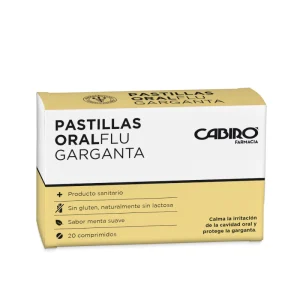 Cabiró Oralflu Pastillas Naturales Garganta