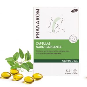 Pranarom Aromaforce Nariz y Garganta 30 cápsulas