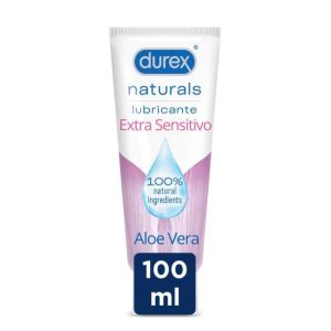 Durex Lubricante Naturals Aloe Vera Extra Sensitivo 100ml