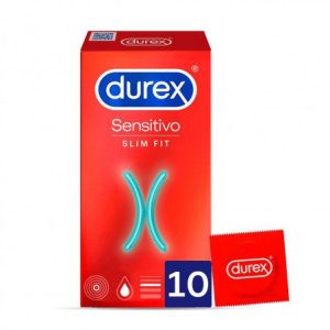 Durex Preservativos Sensitivo Slim Fit 10 unidades