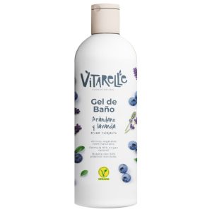 Gel de Baño Arándano y Lavanda Relajante Vitarelle Vegano 750ml