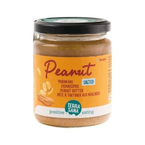 Crema de Cacahuetes con sal del Himalaya TerraSana, 250 gr