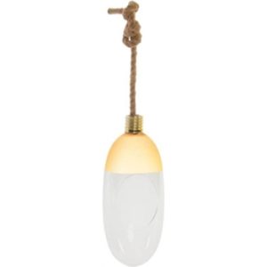 Portavela Cristal Cuerda  13,50×13,5×32 Colgar