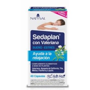 Sedaplan con Valeriana Fórmula Mejorada, 40 cap. Natysal