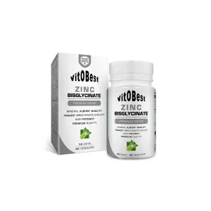 Zinc Bisglycinate Vitobest, 50 cápsulas