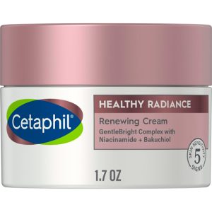 Crema facial Cetaphil, crema renovadora de brillo saludable, reduce visiblemente la apariencia de manchas oscuras, loción iluminadora,