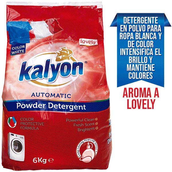 Detergente en Polvo Lovely 6kg 🇹🇷 - Imagen 2